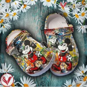 Mickey Mouse Crocs Clog Shoes Style 73, Unique Gift From  Vesles2014S
