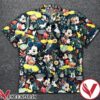 Mickey Mouse In The Flower Garden Hawaiian Shirt, Unique Gifts For Friends - Vesles2014S 1