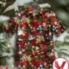 Mickey Mouse Merry Christmas Plaid Hawaiian Shirt, Unique Gifts For Friends - Vesles2014S 1