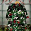 Mickey Mouse Movies Disney 2 For Men And Women Graphic Print Short Sleeve Hawaiian Casual Shirt Vesles2014S