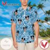 Mickey Mouse Movies Disney 5 For Men And Women Graphic Print Short Sleeve Hawaiian Casual Shirt Vesles2014S