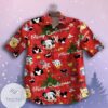 Mickey Mouse Movies Disney Merry Christmas For Men And Women Graphic Print Short Sleeve Hawaiian Casual Shirt Vesles2014S