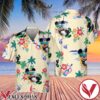 Mickey Mouse Vacation Disney Stripes Yellow Hawaiian Shirt And Short, Unique Gifts For Friends - Vesles2014S 1
