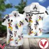 Mickey Mouse Walt Disney White Hawaiian Shirt And Short, Unique Gifts For Friends - Vesles2014S 1