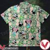 Mickey Nurse Pink Flower Green Leaf Hawaiian Shirt, Unique Gifts For Friends - Vesles2014S 1