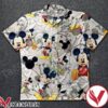 Mickey Pine Nuts And White Flower Hawaiian Shirt, Unique Gifts For Friends - Vesles2014S 1