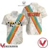 Mickey Rainbow Stripe Disney Hawaiian Shirt, Unique Gifts For Friends - Vesles2014S 1
