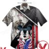 Mickey Soldier American Flag Hawaiian Shirt, Unique Gifts For Friends - Vesles2014S 1