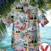 Mickey With Car Palm Leaves Hawaiian Shirt, Unique Gifts For Friends - Vesles2014S 1