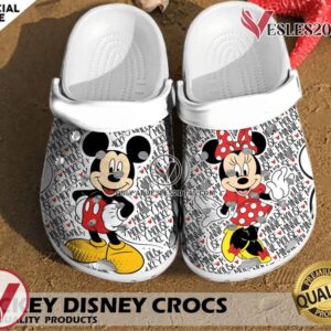 Mickey and Minnie Mouse Crocs Clog Shoes Style 2, Unique Gift From  Vesles2014S 2
