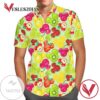Mickey's Fruit Fiesta Disney For men And Women Graphic Print Short Sleeve Hawaiian Casual Shirt Vesles2014S
