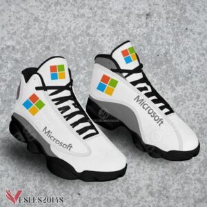 Microsoft Logo Air Jordan 13 Shoes, Best Sneaker Gifts For Fans - Vesles2014s 1