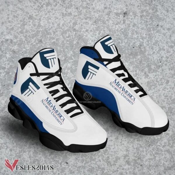 MidAmerica Nazarene University Air Jordan 13 Shoes, Best Sneaker Gifts For Fans - Vesles2014s