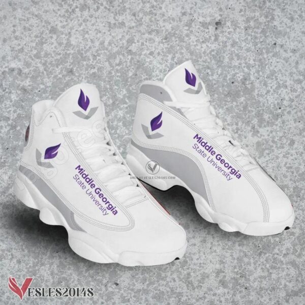 Middle Georgia State University Logo Air Jordan 13 Shoes, Best Sneaker Gifts For Fans - Vesles2014s 1