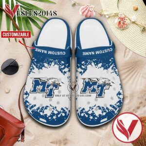 Middle Tennessee St Logo Custom Crocs Shoes For Men And Women, Unique Clogs Shoes For Fans - Vesles2014S 1