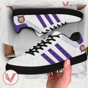 Midfield Institute of Cosmetology Print Stan Smith Shoes, Unique Sneaker For Fans - Vesles2014s 1