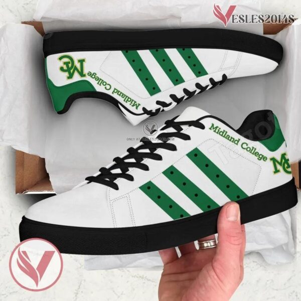 Midland College Print Stan Smith Shoes, Unique Sneaker For Fans - Vesles2014s 1