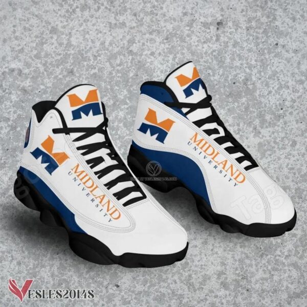 Midland University Air Jordan 13 Shoes, Best Sneaker Gifts For Fans - Vesles2014s