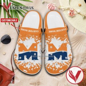 Midland University Logo Crocs Shoes For Men And Women, Unique Clogs Shoes For Fans - Vesles2014S 1