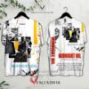 Midnight Oil-10, 9, 8, 7, 6, 5, 4, 3, 2, 1 Album 3D Shirt, Unique Gifts For Music Lovers - Vesles2014S