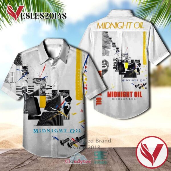 Midnight Oil 10 Casual Hawaiian Shirt, Best Gifts For Summer Vesles2014S