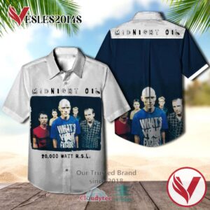 Midnight Oil 20000 Casual Hawaiian Shirt, Best Gifts For Summer Vesles2014S 1