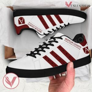 Mifflin County Academy of Science and Technology Logo Stan Smith Shoes, Unique Sneaker For Fans - Vesles2014s 1