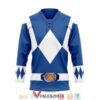 Mighty Morphian Blue Power Rangers Hockey Jersey Shirt, Trending Gifts For Fans - Vesles2014s