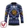 Mighty Morphin Blue Power Ranger Ugly Christmas Custom Hockey Jersey, Trending Gifts For Fans - Vesles2014s