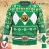 Mighty Morphin Green Ranger Power Rangers Ugly Christmas Sweater, Unique Christmas Gift For Fans - Vesles2014S