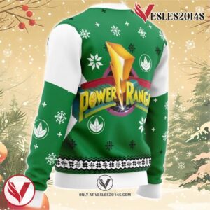 Mighty Morphin Power Rangers Green Ugly Christmas Sweater, Unique Christmas Gift For Fans - Vesles2014S 2