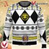 Mighty Morphin White Ranger Power Rangers Ugly Christmas Sweater, Unique Christmas Gift For Fans - Vesles2014S