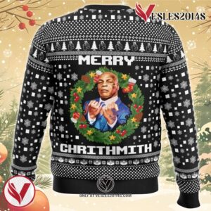 Mike Tyson Ugly Christmas Sweater, Unique Christmas Gift For Fans - Vesles2014S 1