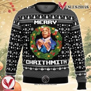 Mike Tyson Ugly Christmas Sweater, Unique Christmas Gift For Fans - Vesles2014S