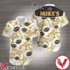 Mike’s Yellow Tropical Floral White Hawaiian Shirt, Unique Gifts For Friends - Vesles2014S 1