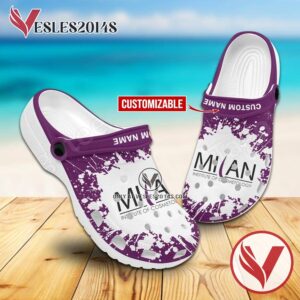 Milan Institute of Cosmetology-Vacaville Clog Unisex Crocs, Unique Footwear For Fans - Vesles2014S