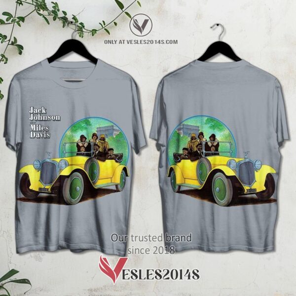Miles Davis-A Tribute to Jack Johnson Album 3D Shirt, Unique Gifts For Music Lovers - Vesles2014S