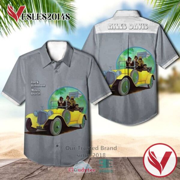 Miles Davis A Tribute to Jack Johnson Hawaiian Casual Shirt, Best Gifts For Summer Vesles2014S