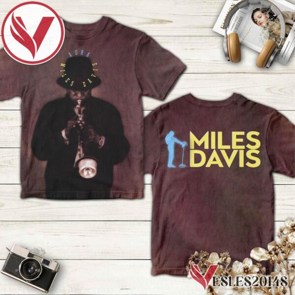 Miles Davis Aura Album Cover Shirt, Perfect Gifts For Music Lovers - Vesles2014S