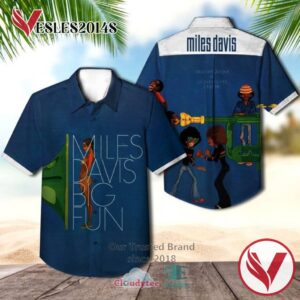 Miles Davis Big Fun Hawaiian Casual Shirt, Best Gifts For Summer Vesles2014S