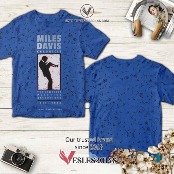 Miles Davis Chronicle Album 3D T-Shirt, Unique Gifts For Music Lovers - Vesles2014S