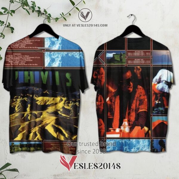 Miles Davis-Pangaea Album 3D Shirt, Unique Gifts For Music Lovers - Vesles2014S