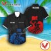Miles Davis ’round About Midnight Album Cover Blue Red Hawaiian Shirt, Unique Gifts For Music Lovers - Vesles2014S