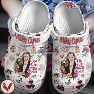Miley Cyrus Music Crocs Crocband Clogs Shoes, Unique Gifts For Fans Style 3 - Vesles2014S
