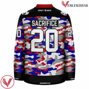 Military Appreciation 2020 Charity Hockey Jersey - Vesles2014S 3