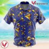 Millenium Items YuGiOh Hawaiian Button Up Shirt, Perfect Gifts For Anime Lovers - Vesles2014S
