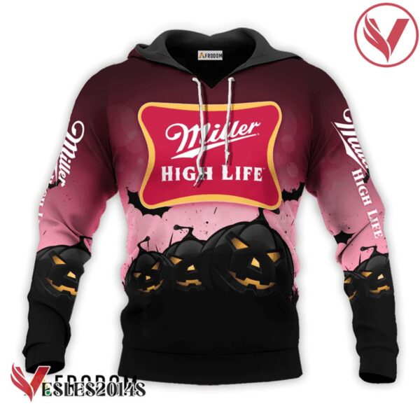 Miller High Life Halloween Night Pumpkin Hoodie & Zip Hoodie - Vesles2014S 1