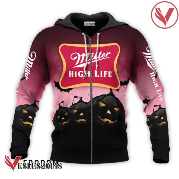 Miller High Life Halloween Night Pumpkin Hoodie & Zip Hoodie - Vesles2014S 2