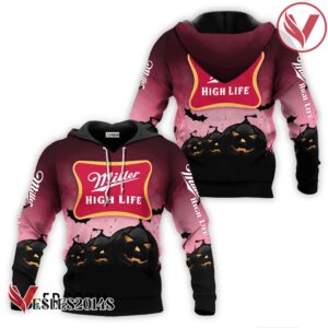 Miller High Life Halloween Night Pumpkin Hoodie & Zip Hoodie - Vesles2014S