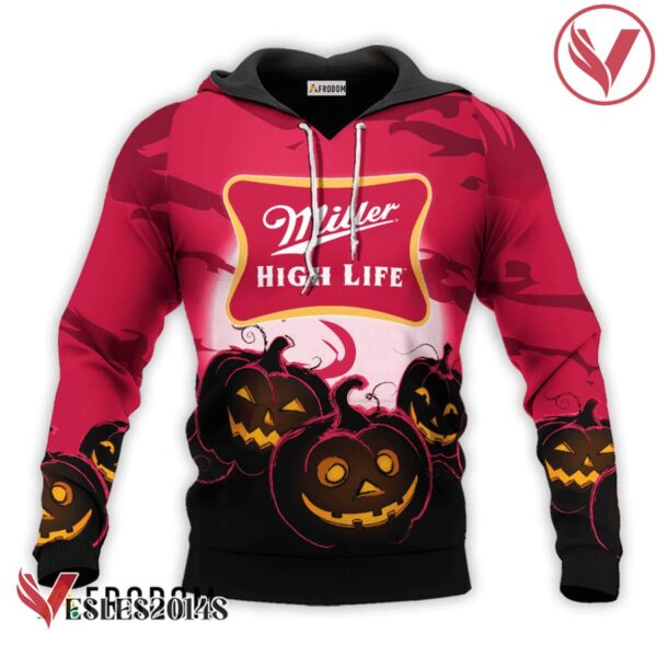 Miller High Life Halloween Night Pumpkin Hoodie & Zip Hoodie - Vesles2014S 5